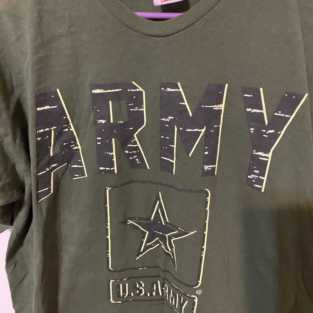 ARMY green unisex tee